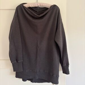 Pilcro Wide Cowl Neck Sweatshirt Size Medium